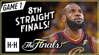 LeBron James Full Game 1 Highlights vs Warriors 2018 NBA Finals  51 Pts 8 Ast 8 Reb [upl. by Anerol]