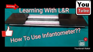 How to use Infantometer [upl. by Kramer]