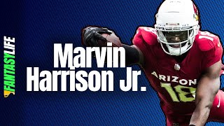 Marvin Harrison Jrs Breakout ROS Outlook And More [upl. by Rekcut]