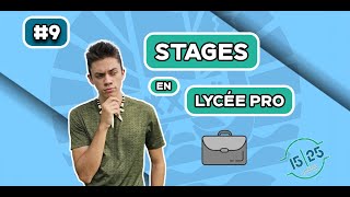 1525  stages en lycée professionnel [upl. by Ahsinned]