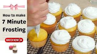 How to Make 7 Minute Frosting  Recipe Vault [upl. by Siclari]