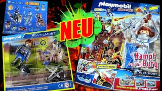 Playmobil ® Adventure Nr 5  Novelmore  Mächtiger Ritter mit 2 Schwertern  3D Sticker [upl. by Lledo302]