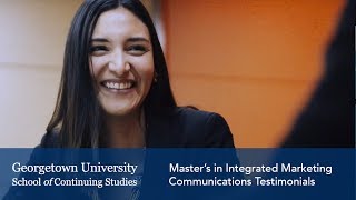 Masters in Integrated Marketing Communications Testimonials [upl. by Norra848]