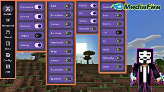 Protohax For MCPE 12051  MCPE SUPREME HACK CLIENT 2024 [upl. by Aneehta]