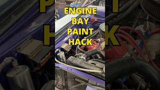 Paint hack for painting engine bay diy mechanic paintjob satisfying [upl. by Schonfeld75]