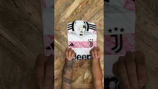 UNBOXING Juventus 2324 away jersey [upl. by Anyel90]