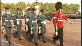 Changing of the Guard  Vintage London  Buckingham Palace  Seeing and Doing  1979 [upl. by December772]