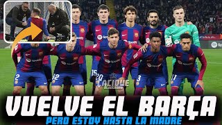 VUELVE EL BARÇA ALGUNOS JUGADORES TOCADOS TER STEGEN CON MOLESTIAS EN LA RODILLA🤬 [upl. by Alfeus]