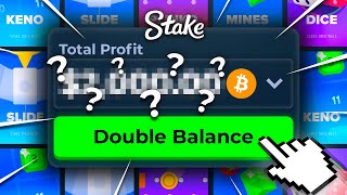 THE BLIND DOUBLE UP CHALLENGE ON STAKEVERY RISKY [upl. by Erreipnaej]