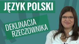 Język polski  Deklinacja rzeczownika [upl. by Nahtanaoj]