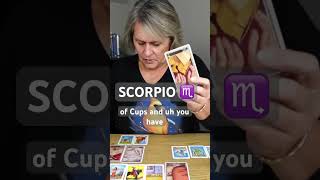 SCORPIO ♏ quotPeaking Out from Your Maskquot shorts tarot scorpio [upl. by Solracsiul]