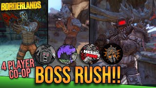 BL1 BOSS RUSH w Hellfire St4rkiller and Spowerade  Borderlands 1 LIVE [upl. by Nileak975]