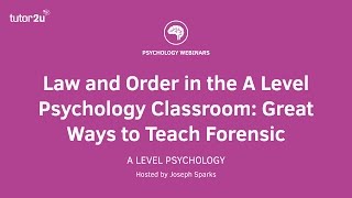 CPD Webinar Forensic Psychology [upl. by Ivz]