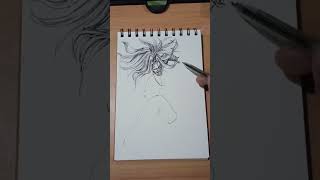 Raizen Yuyu hakusho stickman drawing speeedrawing art drawing animedrawing speedsketch [upl. by Ahterod]