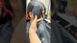 Barasat Theke Monalisa salon front layer hair cut shost pleasesubscribemychannel haircut frontl [upl. by Paula115]