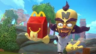 Crash Bandicoot McDonalds Happy Meal Commercial [upl. by Ibbor]