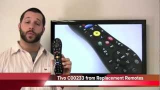 TiVo Premiere Remote Control  Original Tivo Remote  wwwReplacementRemotescom [upl. by Adallard]