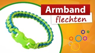 ♥ Armbänder flechten ♥ Bastelanleitung zum selber machen  trendmarkt24 [upl. by Berfield682]