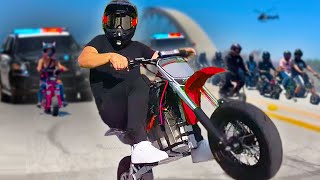 I Took a Walmart Bike to the Worlds BIGGEST Mini Moto Takeover [upl. by Eirrej835]