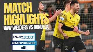 MATCH HIGHLIGHTS HampW Welders vs Dundela December 27th 2023 [upl. by Baumann]