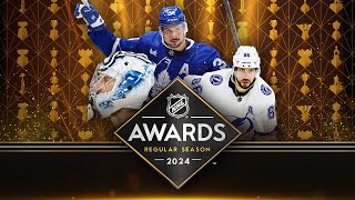 2024 NHL Regular Season Awards Show [upl. by Nosnej]