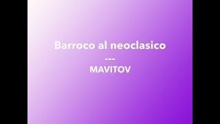 Mavitov  Barroco al Neoclásico official video [upl. by Eulau]