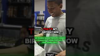 Lil durk’s shooter OTF vonni pulls out 100k to pay for jewellery lildurk otf kingvon [upl. by Dugas37]