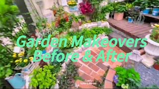 Garden Makeovers Before amp After [upl. by Ailefo]