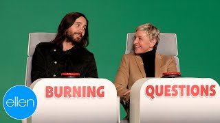 Jared Leto Answers Ellens Burning Questions [upl. by Shushan]