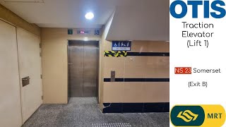 OTIS Gen2 Elevator at Somerset MRT Station Lift 1 [upl. by Gaves]