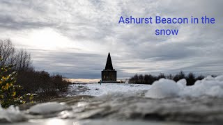 Ashurst Beacon In The Snow 2024 [upl. by Omrellig]