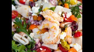 Ensalada de Mariscos Mixtos [upl. by Korb]