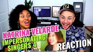 Katrina Velarde  Impersonating Singers 4  Short Cover  REACTION [upl. by Kenny821]