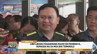 BalitangA2Z  LIBOLIBONG PASAHERONG PAUWI NG PROBINSYA DUMAGSA NA SA MGA BUS TERMINALS [upl. by Fry]