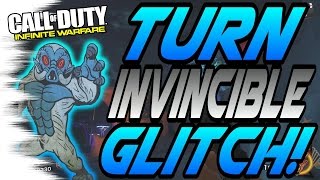 TURN INVINCIBLE Zombies in Spaceland GLITCH  Invinciblity Infinite Warfare Zombies Glitches [upl. by Eilyab]