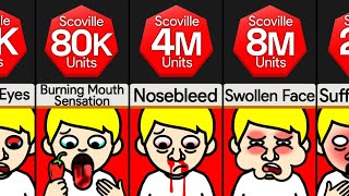 Comparison Eating At Different Levels of Spiciness [upl. by Shem239]