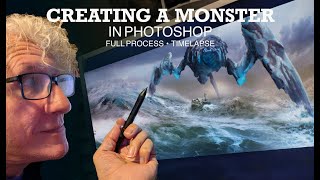 CREATE awesome Creatures FAST with Photobash Techniques [upl. by Hpsoj]