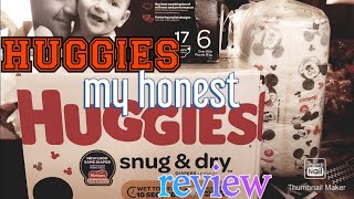 Huggies snug ampdry my honest review compare with special delivery 2020 [upl. by Aytida]