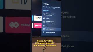 tv sansui android smarttv 43inchtv [upl. by Nataline]