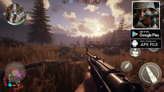 WW2 Frontline 1942  War Game Gameplay Android APK [upl. by Catt302]