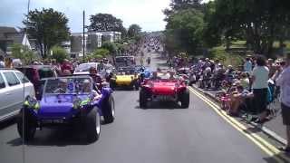 Swanage Carnival Parade  Beach Buggies 2013 [upl. by Calvano604]