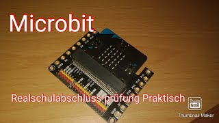 Technik Prüfung microbit 2024 Badenwürtemberg [upl. by Eikceb]