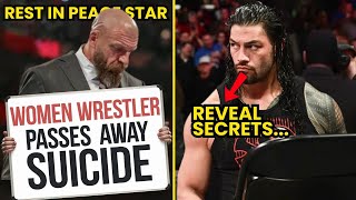 WRESTLER ATTEMPT SUICIDE Roman Reigns Revealed SECRETS Triple H Future End in WWE [upl. by Naenej593]