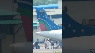 BOARDING TIME USBANGLA AIRLINES SYLHET AIRPORT sylhetairport automobile dhakabangladesh [upl. by Juan376]