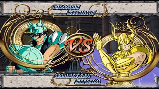 Shiryu Vs Shura  Saint Seiya The Hades PS2 [upl. by Suirred95]