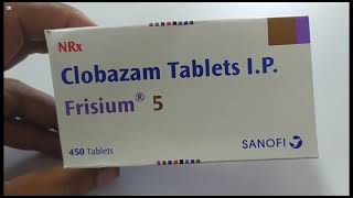 Frisium 5 Tablet  Clobazam Tablet  Frisium 5mg Tablet Uses Side effects benefit dosage ingredients [upl. by Atinehs]