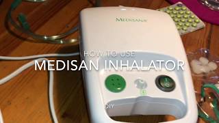 How to use Medisana Inhalator for inhalation health DIY [upl. by Idorb510]