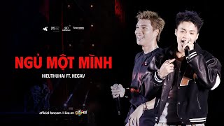 Ngủ Một Mình  HIEUTHUHAI ft negav  Live at GENfest 23  Fancam Focus [upl. by Yllek]