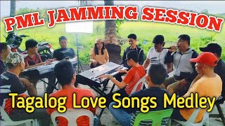 NEW ORIGINAL SONGS MEDLEY 2024 LIVE JAM TAGALOG LOVE SONGS BY PML GROUP [upl. by Rokach]